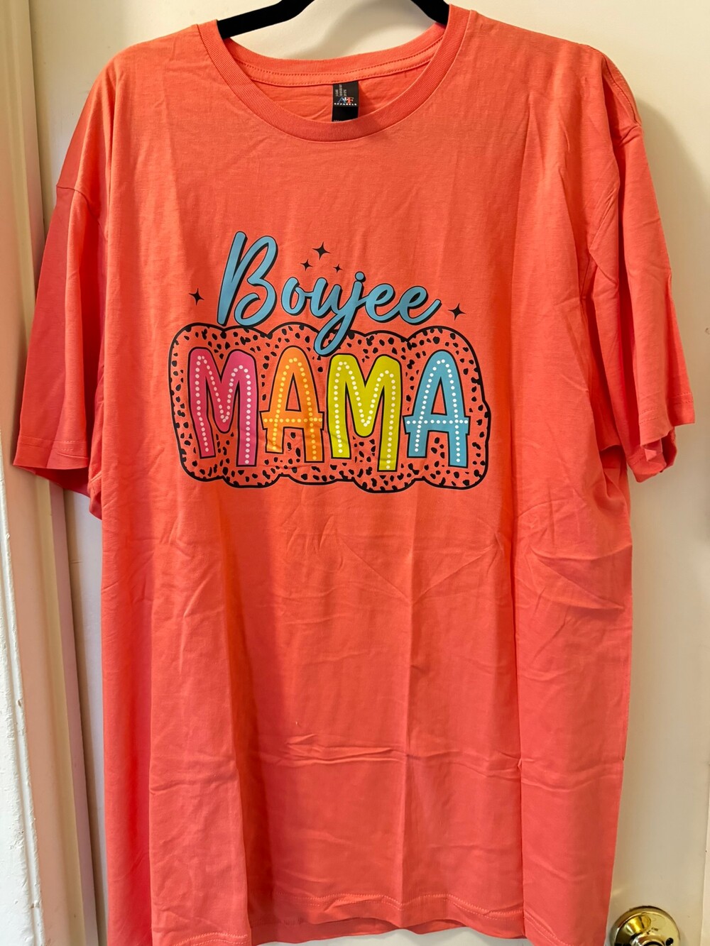 AF Apparels 1001 Adult Premium Tee XL Orange T-Shirt Boujee MAMA